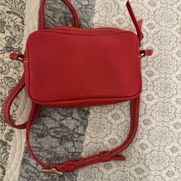 Portland Leather Small Camera Bag Sugar! New! - Picture 3 of 5